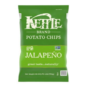 Kettle Brand Jalape Chips (28 oz) | Spicy Thin & Crispy Snack