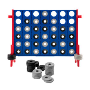 MD Sports Giant 4 in a Row | Oversized Strategy Game & Backyard Family Fun