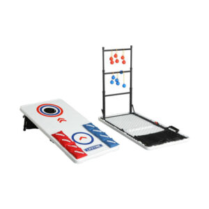 Lifetime Games-on-the-Go Combo | Portable Baseball, Football & Basketball Toss Set