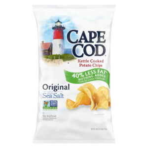 Cape Cod Less Fat Kettle Chips (28 oz) | Light Sea Salt Crunch