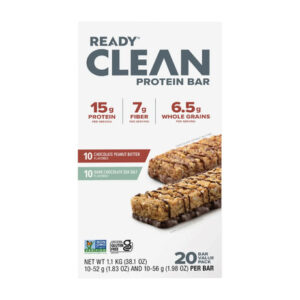 Ready Protein Bars Variety Pack (20-Pack) | 10g Protein On-The-Go Snack