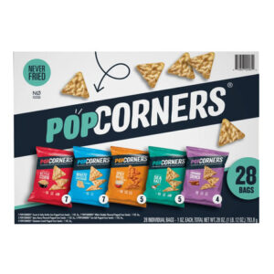 PopCorners Variety Pack (28-Pack, 1 oz Each) | Five Flavor Popped Chips