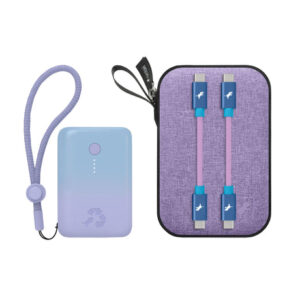 Nimble Champion 10,000mAh Portable Battery Bundle | Multi-Color USB-C Travel Kit