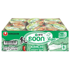 Nongshim Spicy Chicken Noodles (12-Pack, 3.03 oz Each) | Hot & Savory Ramen Bowl