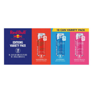 Red Bull Energy Variety Pack (18-Pack, 8.4 oz Each) | Classic & Seasonal Flavors