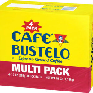 CafÃ© Bustelo Espresso Coffee (4-Pack, 10 oz Each) | Rich, Bold Latin-Style Brew