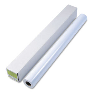 HP DesignJet Large Format Paper for Inkjet Prints, 7 mil, 42" x 100 ft, Satin White (Q1422B)
