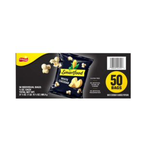 Smartfood Popcorn (50-Pack) | White Cheddar Flavor