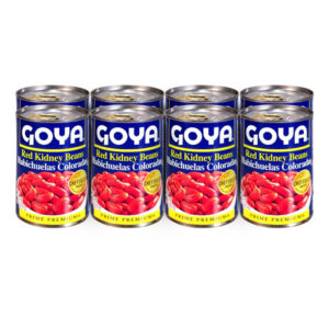 Goya Red Kidney Beans (8-Pack, 15.5 oz Each) | Tex-Mex & Latin Cooking Favorite