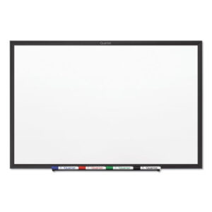 Quartet Classic Series Nano-Clean Dry Erase Board, 48 x 36, White Surface, Black Aluminum Frame (SM534B)