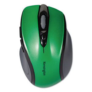Kensington Pro Fit Mid-Size Wireless Mouse, 2.4 GHz Frequency/30 ft Wireless Range, Right Hand Use, Emerald Green (72424)