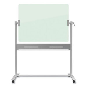 Quartet Infinity Glass Dry-Erase Board Presentation Easel, 24 x 36, White Surface, Frameless (ECM43G)