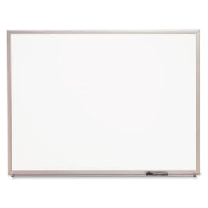 AbilityOne 7110015550292, SKILCRAFT Magnetic Porcelain Marker Board, 18 x 24, White Surface, Anodized Aluminum Frame