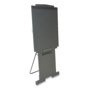 Quartet Duramax Portable Presentation Easel, Adjusts 39" to 72" High, Plastic, Gray (200E)