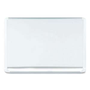 MasterVision Gold Ultra Magnetic Dry Erase Boards, 36 x 24, White Surface, White Aluminum Frame (MVI030205)