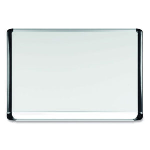 MasterVision Gold Ultra Magnetic Dry Erase Boards, 48 x 36, White Surface, Black Aluminum Frame (MVI050201)