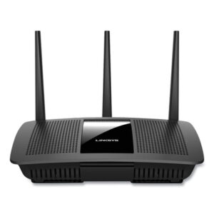 Linksys MAX-STREAM AC1900 MU-MIMO Gigabit Wi-Fi Router, 6 Ports, Dual-Band 2.4 GHz/5 GHz (EA7450)