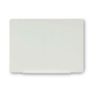 MasterVision Magnetic Glass Dry Erase Board, 48 x 36, Opaque White Surface (GL080101)