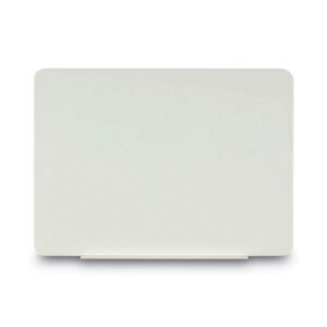 MasterVision Magnetic Glass Dry Erase Board, 60 x 48, Opaque White Surface (GL110101)