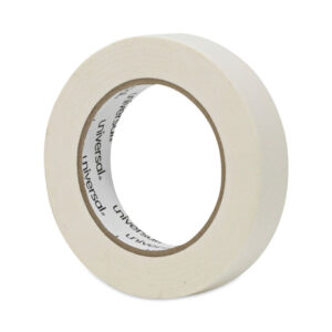 Universal General-Purpose Masking Tape, 3" Core, 24 mm x 54.8 m, Beige, 3/Pack (UNV51301)