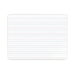 U Brands Double-Sided Dry Erase Lap Board, 12 x 9, White Surface, 24/Pack (4863U0001)