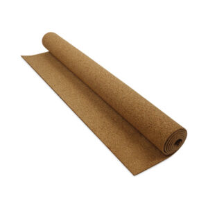 Flipside Cork Roll, 96" x 48", 0.24" Thick, Brown Surface (38006)