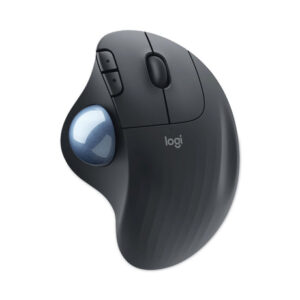 Logitech Ergo M575 Trackball, 32.8 ft Wireless Range, Right Hand Use, Graphite (910006197)