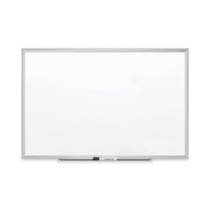 Quartet Classic Series Nano-Clean Dry Erase Board, 24 x 18, White Surface, Silver Aluminum Frame (SM531)