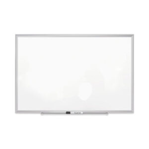 Quartet Classic Series Porcelain Magnetic Dry Erase Board, 48 x 36, White Surface, Silver Aluminum Frame (2544)