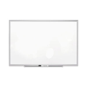 Quartet Classic Series Porcelain Magnetic Dry Erase Board, 72 x 48, White Surface, Silver Aluminum Frame (2547)