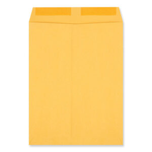 Universal Catalog Envelope, 28 lb Bond Weight Kraft, #12 1/2, Square Flap, Gummed Closure, 9.5 x 12.5, Brown Kraft, 250/Box (UNV42165)