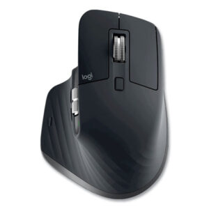 Logitech MX Master 3S Performance Wireless Mouse, 2.4 GHz Frequency/32 ft Wireless Range, Right Hand Use, Black (910006556)