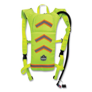 ergodyne Chill-Its 5155 Low Profile Hydration Pack, 2 L, Hi-Vis Lime (13156)