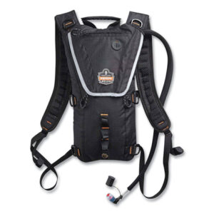 ergodyne Chill-Its 5156 Low Profile Hydration Pack, 3 L, Black (13161)