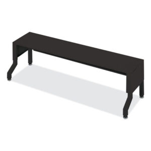 Safco E-Z Sort Satellite Mail Station Base, 57.5 x 18.25 x 14 to 19, Black (7756BL)