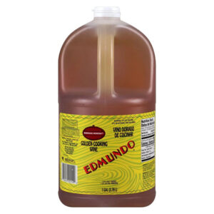 Edmundo Cooking Wine (128 oz) | Flavor-Enhancing White Wine for Savory Dishes