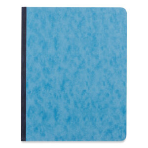 Universal Pressboard Report Cover, Two-Piece Prong Fastener, 3" Capacity, 8.5 x 11, Light Blue/Light Blue (UNV80572)