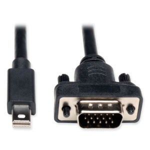 Tripp Lite Mini DisplayPort to Active VGA Cable Adapter, 6 ft, Black (P586006VGA)