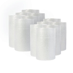 Universal Bubble Packaging, 0.31" Thick, 12" x 30 ft, Perforated Every 12", Clear, 12/Carton (UNV4087868)