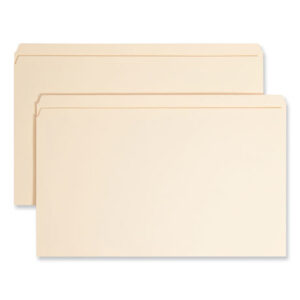 Smead Top Tab Fastener Folders, Straight Tabs, 0.75" Expansion, 1 Fastener, Legal Size, Manila Exterior, 50/Box (19510)
