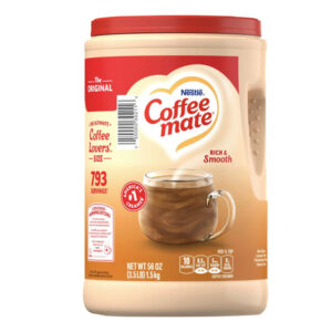 Coffee Mate Original Powdered Creamer (56.015 oz) | Rich, Creamy Coffee Flavor